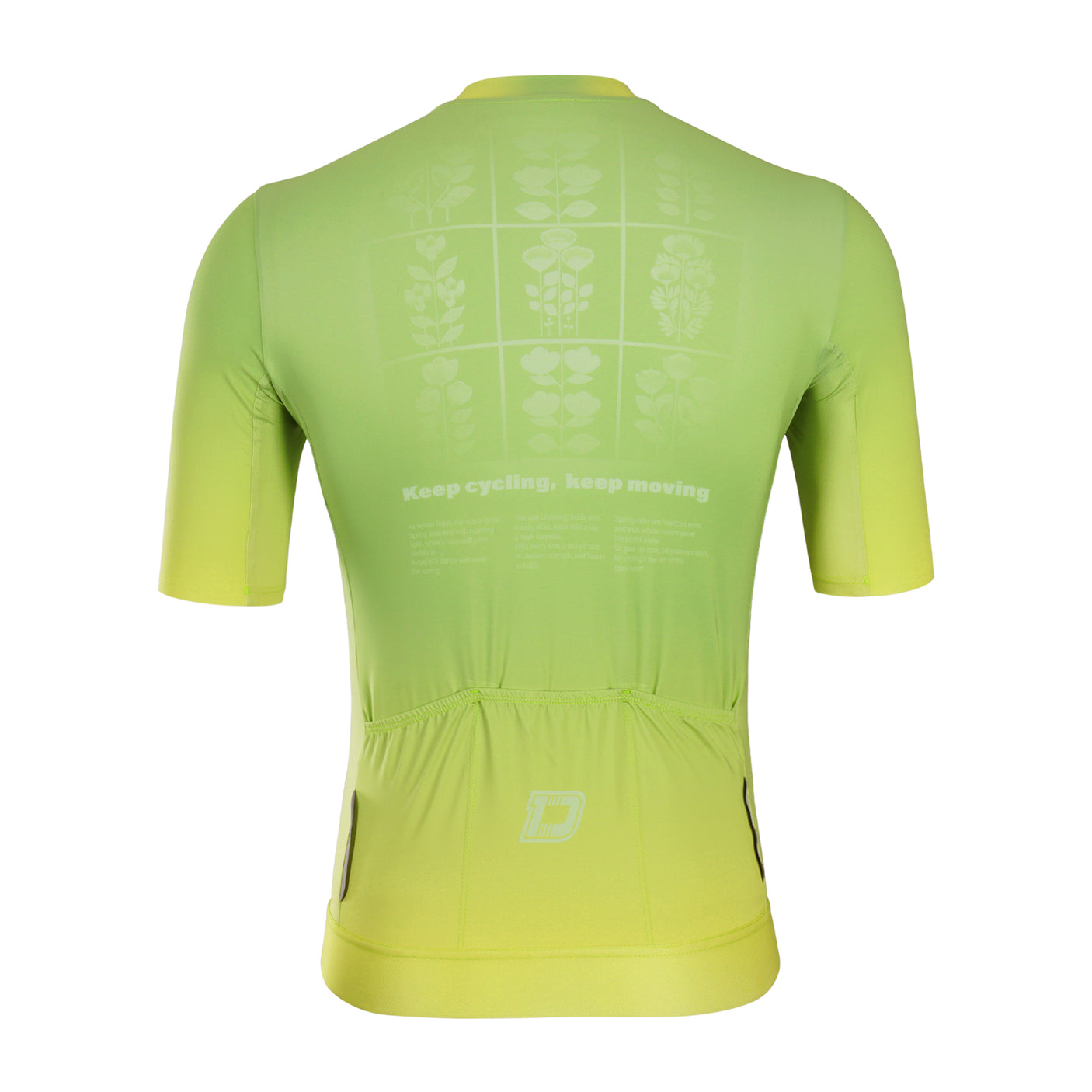 POÉSIE SAGE maillot de cyclisme - VERT