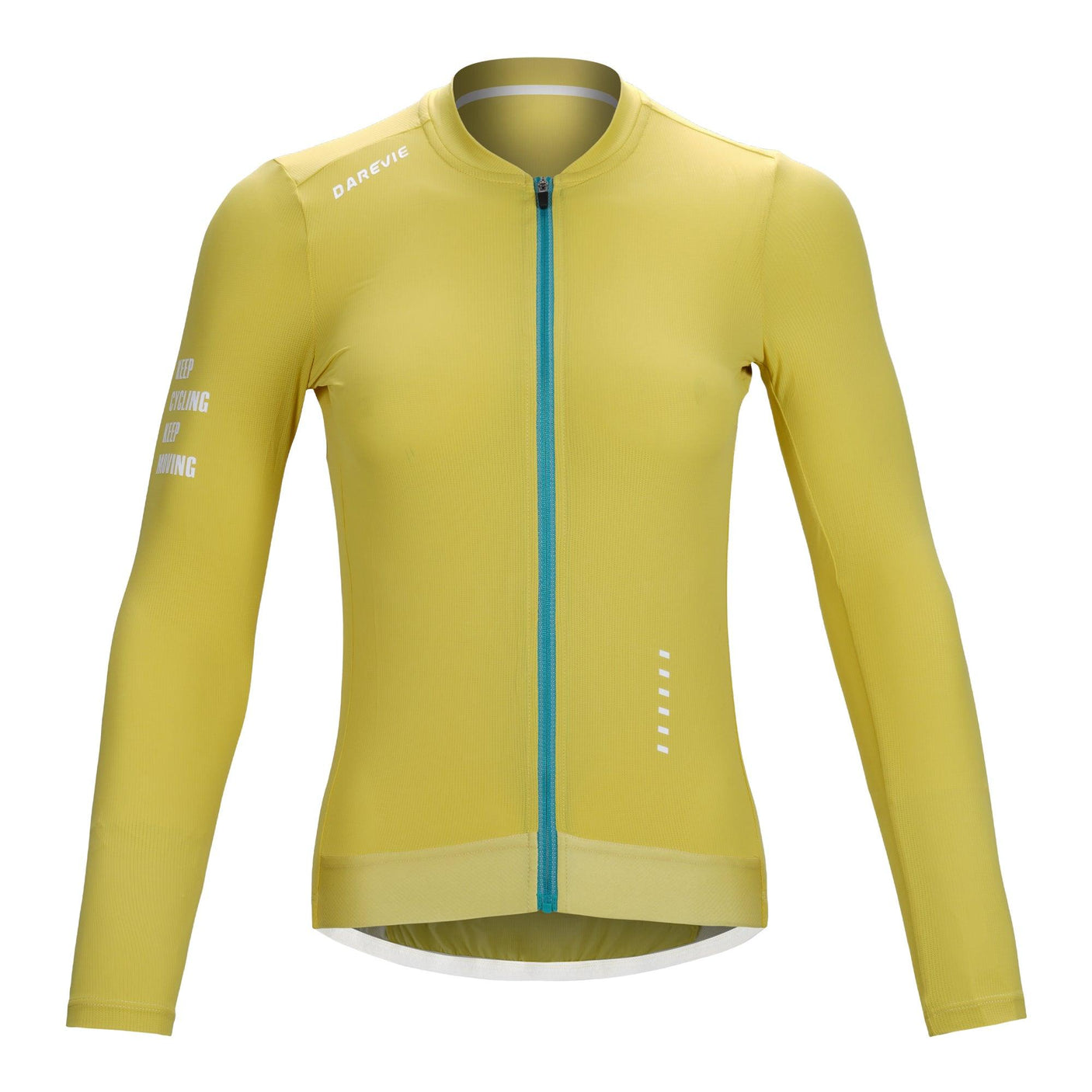 CYCLING - VIVIDNESS LS JERSEY - YELLOW | DAREVIE