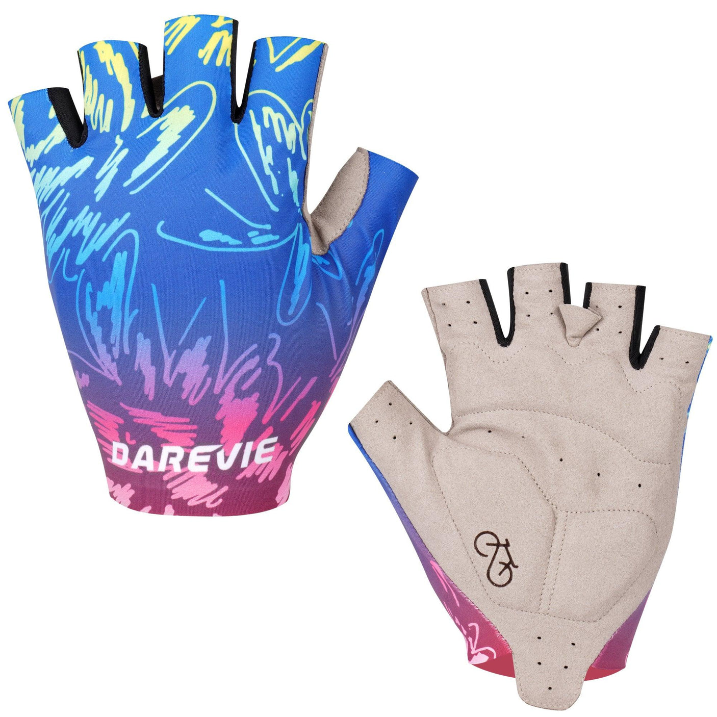 CYCLING - SECUREVENT HALF FINGER GLOVES | DAREVIE