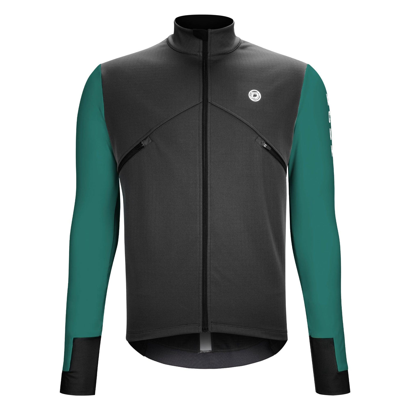 CYCLING - FROSTAIR 2.0 JACKET - BLACK/GREEN | DAREVIE