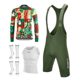 クリスマス サイクリングジャージ バンドル