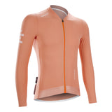 Maillot de cyclisme rose à manches longues Vividness