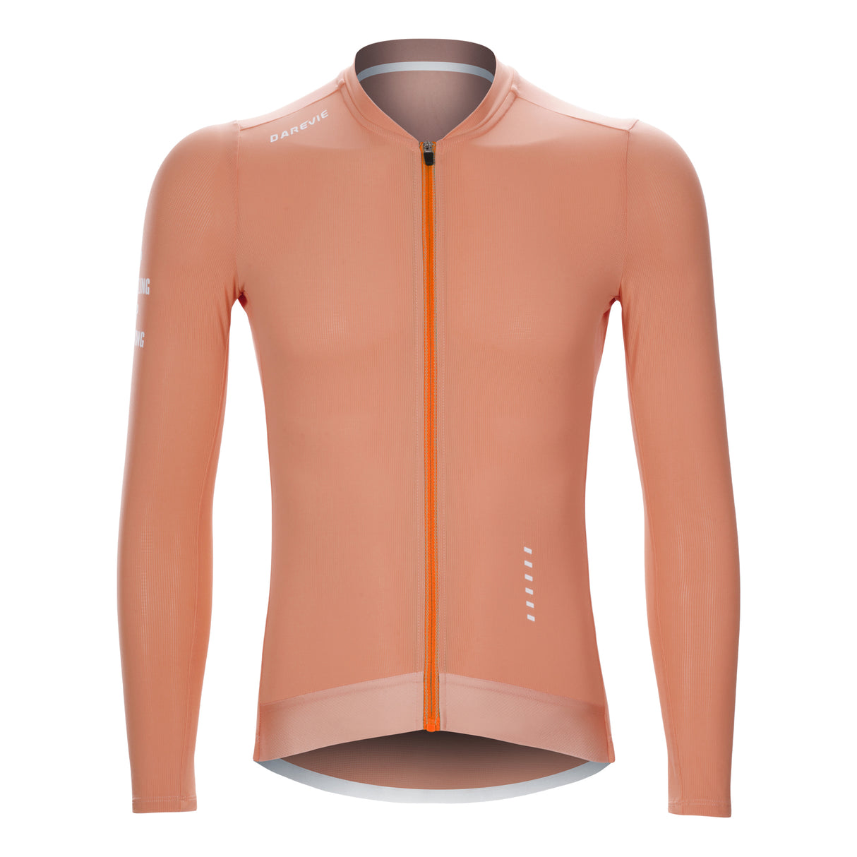 Maglia da ciclismo rosa a maniche lunghe Vividness