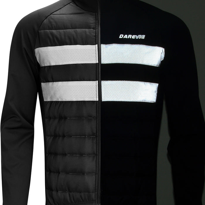 SPECTRAVENTURE THERMAL CYCLING JACKET-DETAIL-REFLECTIVE FABRIC