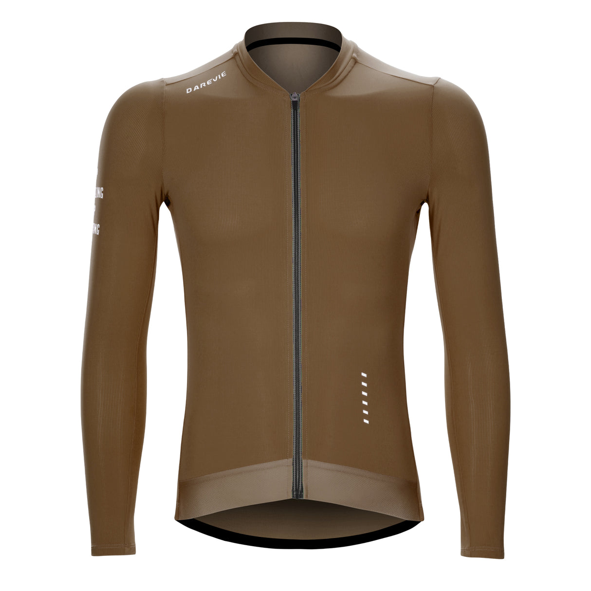 VIVIDNESS LS JERSEY - BROWN