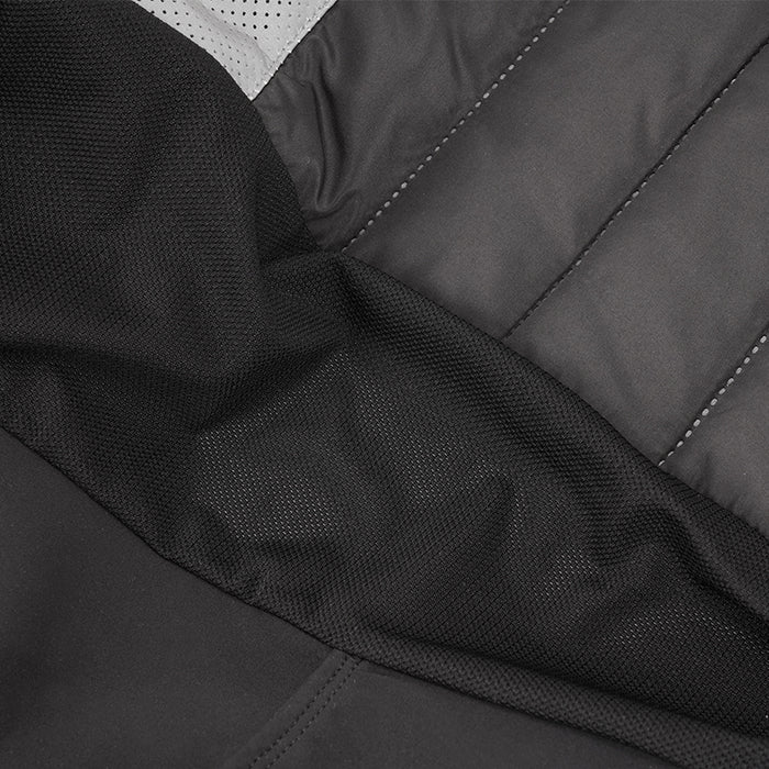 SPECTRAVENTURE THERMAL CYCLING JACKET-DETAIL-SPLICING MASH FABRIC