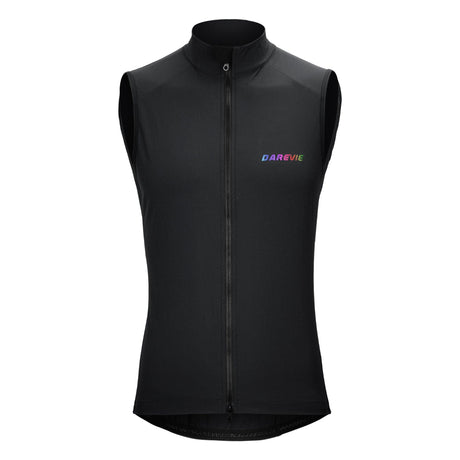 CYCLING - DUOZIP FLEXIVENT VEST - BLACK | DAREVIE