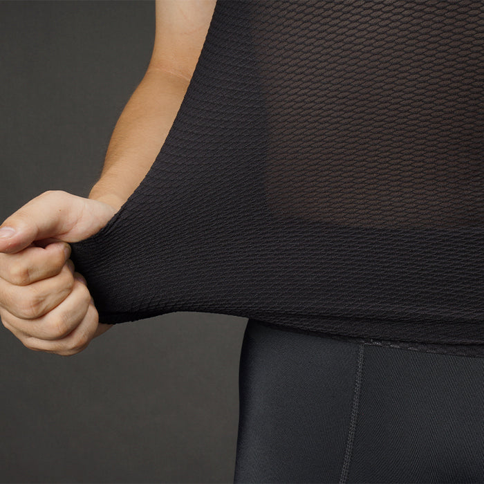 SEAMLESS LS CYCLING BASE LAYER-detail-high elasticity fabric
