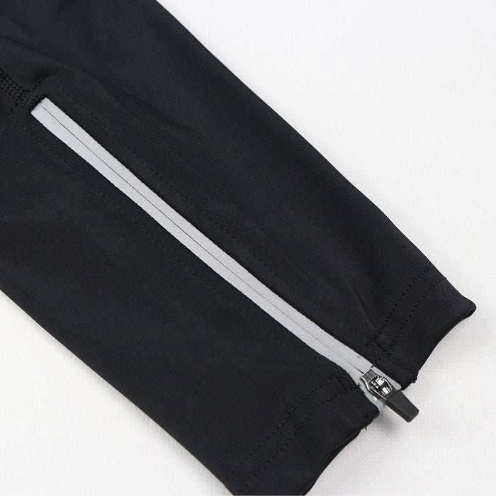 REVOLUTION+ 2.0 CYCLING TIGHTS-detail-reflective zipper on calf side