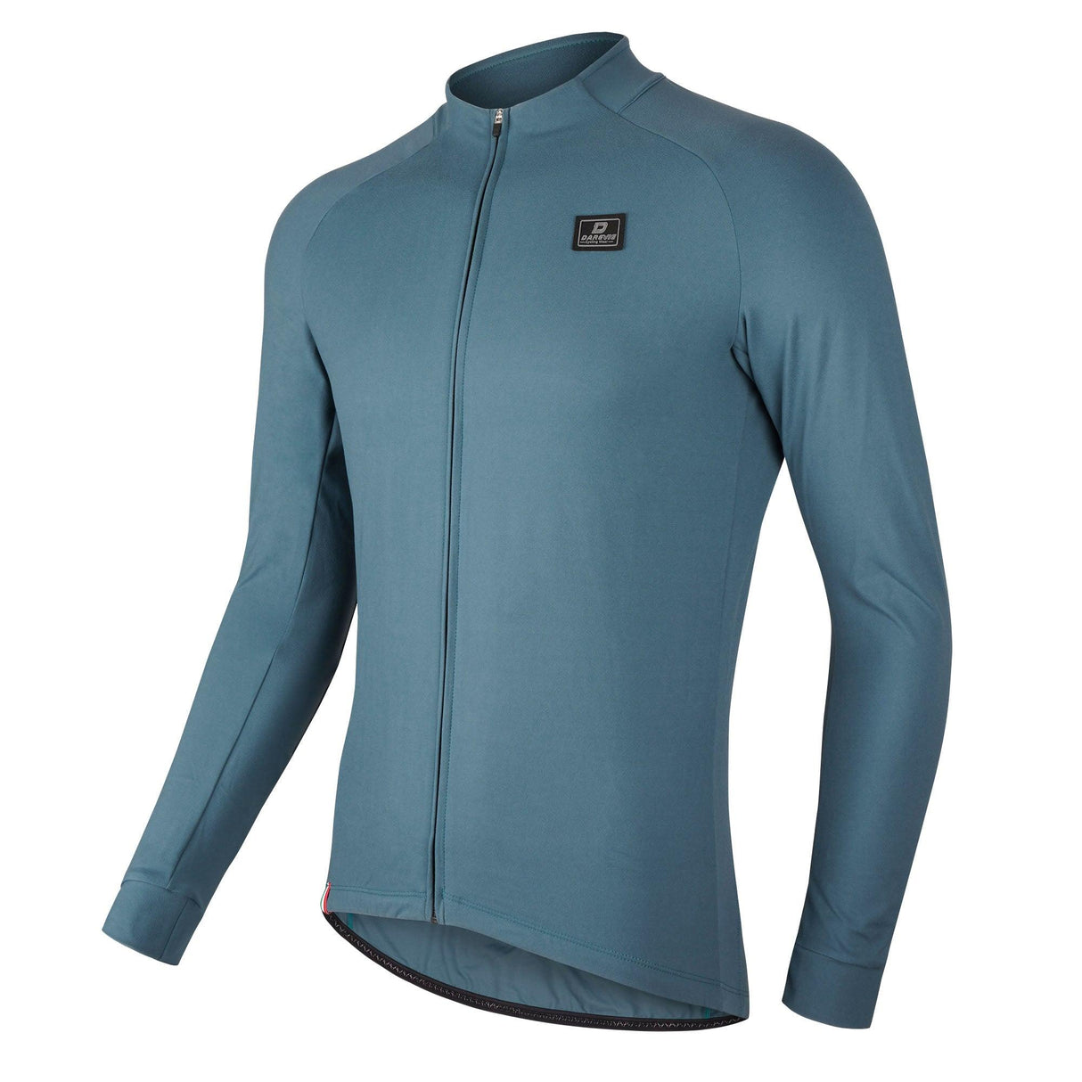 FLEECE SOFT THERMAL LS CYCLING JERSEY - Darevie Shop-Olive-Side
