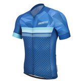 BLUE FLASH CYCLING JERSEY-Side- Darevie Shop