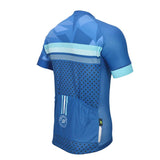 BLUE FLASH CYCLING JERSEY-Back side-Darevie Shop