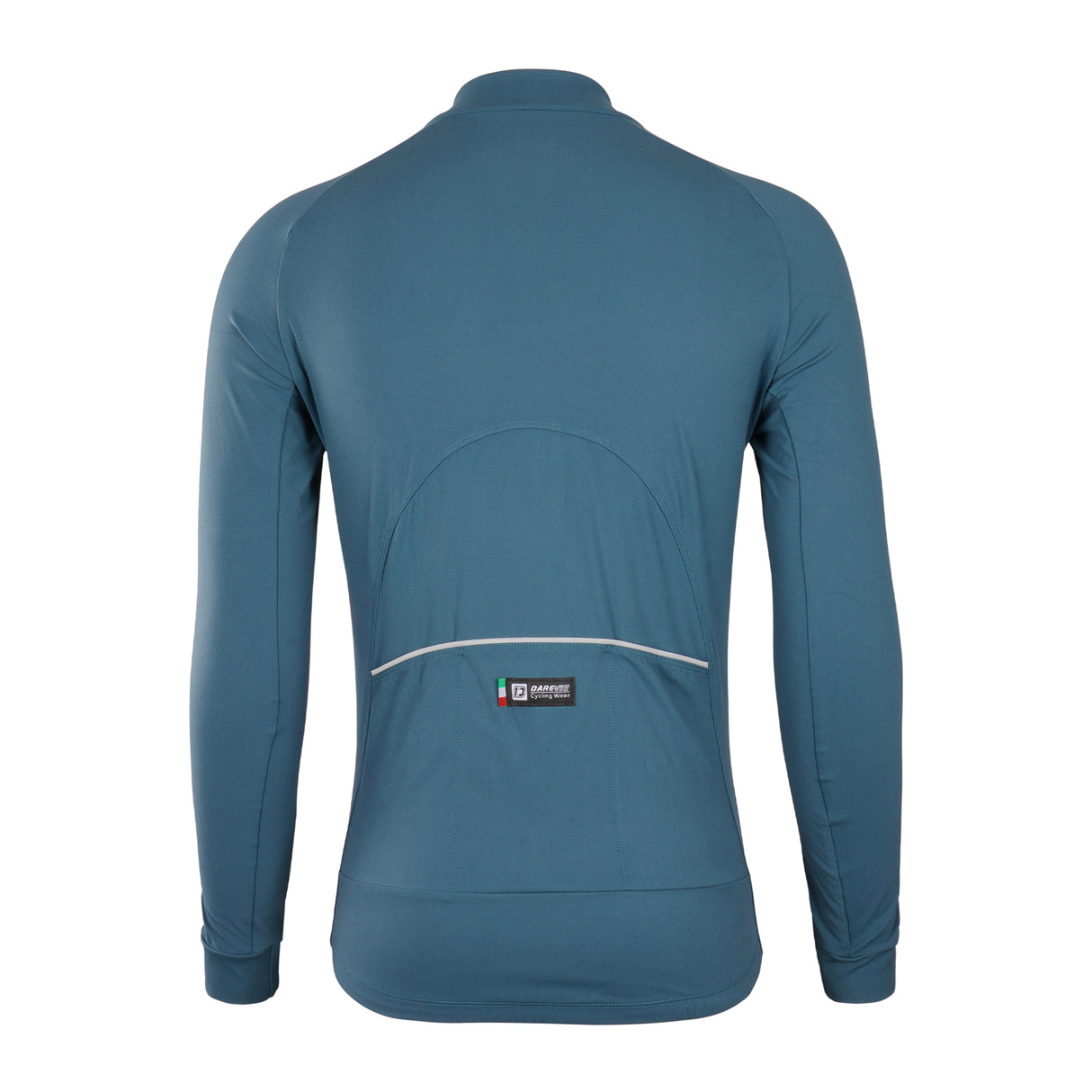 CYCLING - FLEECE SOFT THERMAL LS JERSEY - OLIVE | DAREVIE