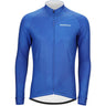 STARRY THERMAL LS CYCLING JERSEY-Blue-Front-Darevie Shop