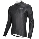 STARRY THERMAL LS CYCLING JERSEY-Black-Side-Darevie Shop