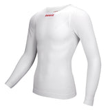 KNITTING LS CYCLING BASE LAYER -WHITE-SIDE-Darevie Shop