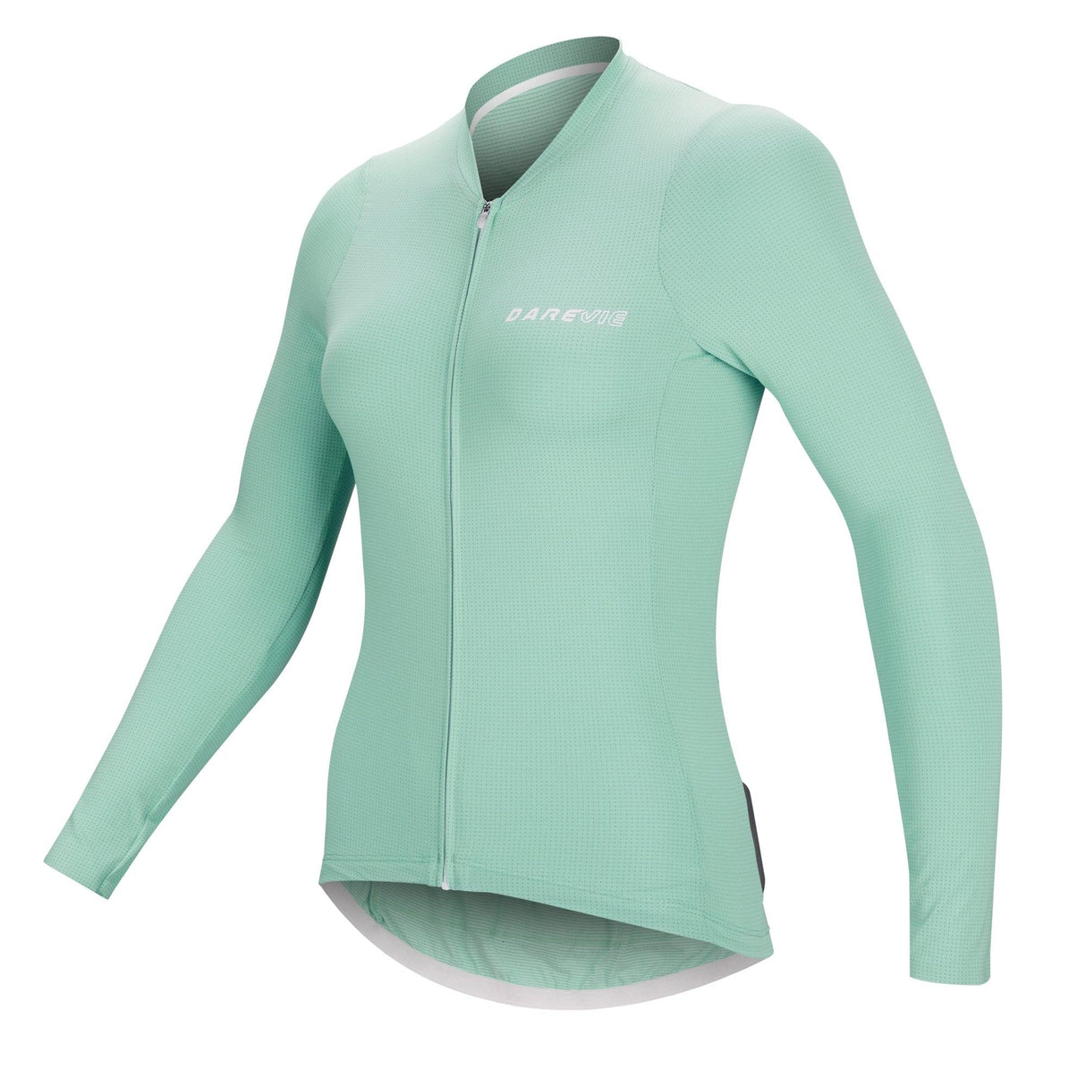 WOMEN'S CARBON LS CYCLING JERSEY-GREEN-SIDE- Darevie Shop