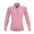 WOMEN'S CARBON LS CYCLING JERSEY-PINK-FRONT - Darevie Shop