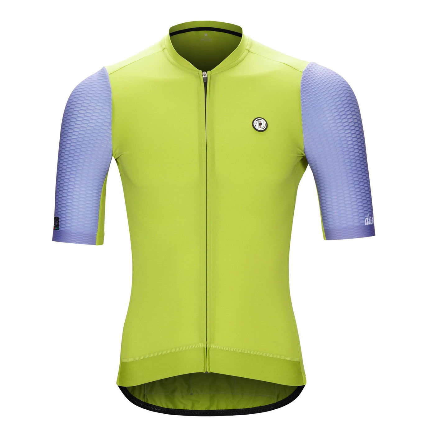 PRO LINE CYCLING JERSEY-Yellow-Front- Darevie Shop