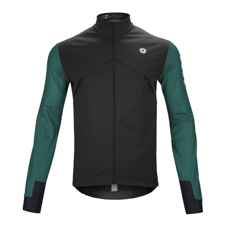 FROSTAIR 2.0 CYCLING JACKET-Black/Green-Front