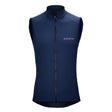 CYCLING - DUOZIP FLEXIVENT VEST - BLUE | DAREVIE