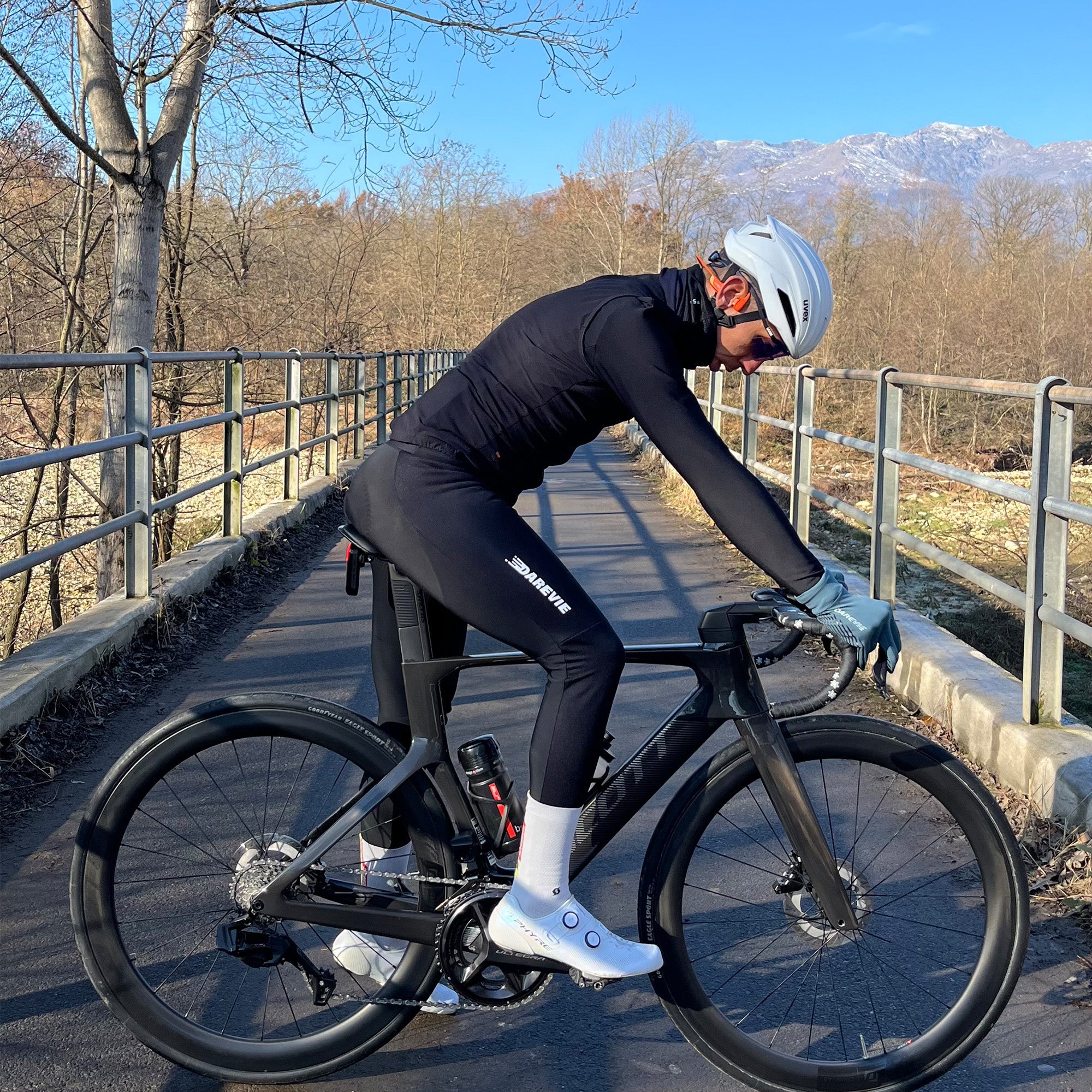 Syncc Thermal Cycling Bib Tights - Windproof, Water-resistant